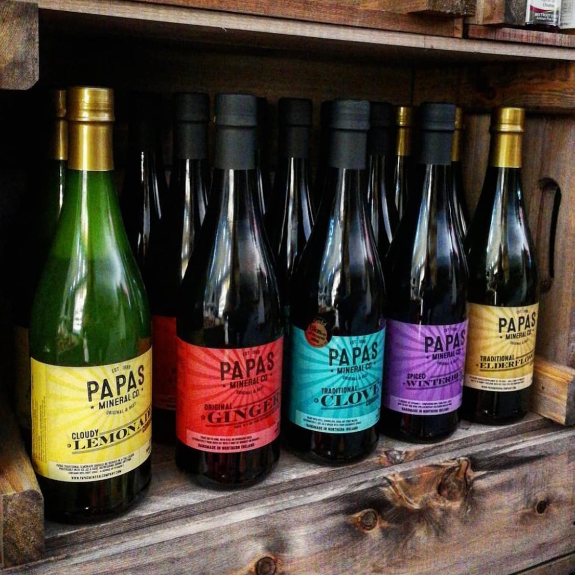 papas mineral company based in bangor northern ireland